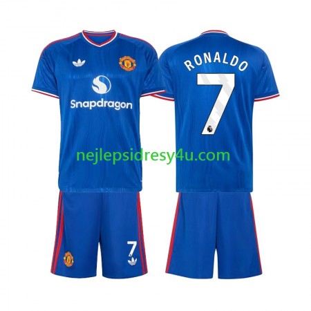 Fotbalový Dres Manchester United Cristiano Ronaldo 7 Dětské Venkovní 2026/27